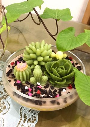 Hình của món Chậu sen đá ăn được ^^.
