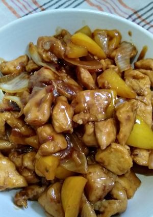 Foto resep Ayam lada kecap