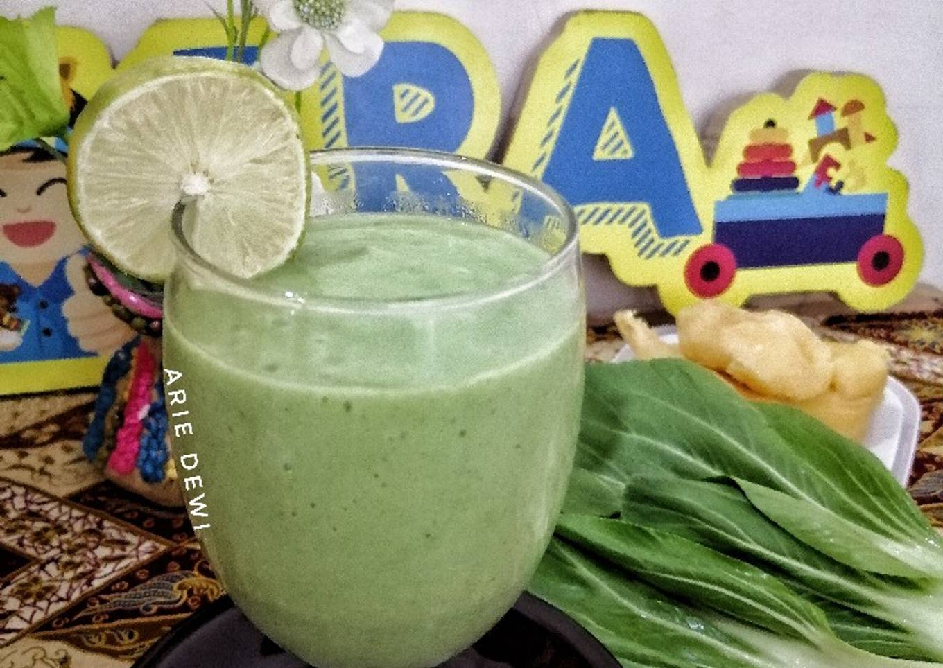 Jus Pokcoy Tape Singkong