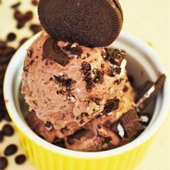 A picture of Coffee Oreo Ice Cream.