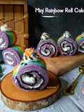 Mini Rainbow Roll Cake (Comic Cake)