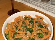 A picture of lentil pasta