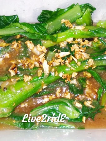 Easy Steps to Prepare Sawi (Bokcoy) Cah Bawang Putih the  Makes Drooling You can take Joss in your mouth