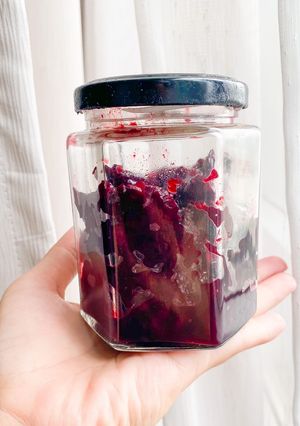 Hình của món Mứt siro - thơm.