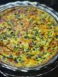 Protein Packed Crustless Quiche