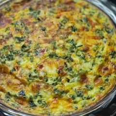 A picture of Protein Packed Crustless Quiche.