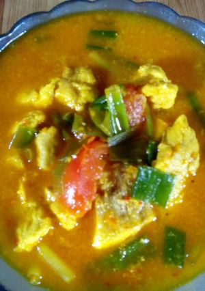 Foto resep Fillet kakap merah kuah kuning