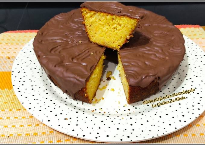 Bizcocho Esponjoso De Naranja Con Chocolate Receta De La Cocina De ...