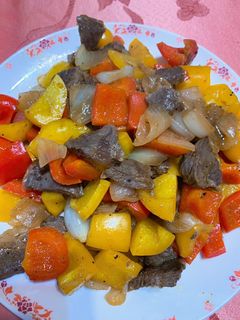 香蔬骰子牛 的食譜成品照片
