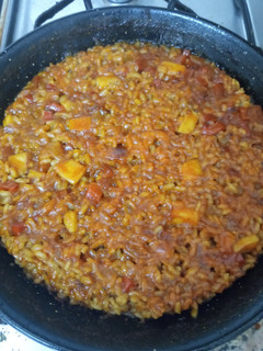 Una foto de Arroz pobre
