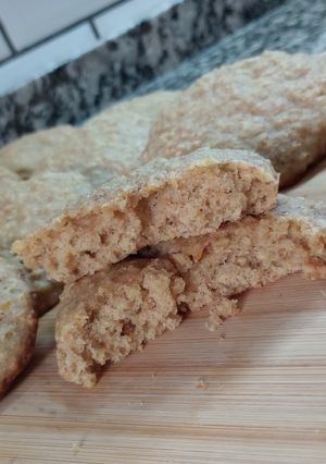 Una foto de Galletas de avena y naranja 🍪