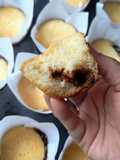 Mankekes o quequitos rellenos de manjar (libres de gluten)