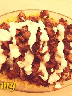 صورة لوصفة فته شاورما دجاج 🍗😋