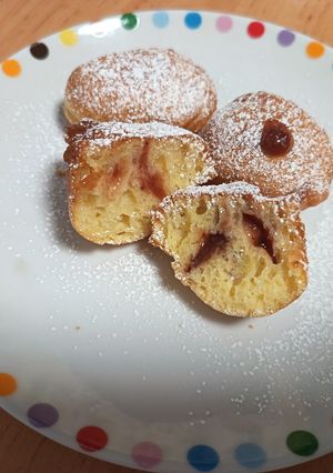 Eperlekvárral töltött kefíres fánk recept fotója