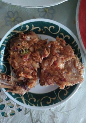 Foto resep Ayam gepuk sambal bawang sederhana dan gampang banget ala pak Gembus