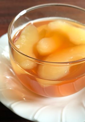 A picture of Apple Agar Jelly.