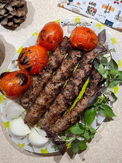 عکسی از دستور کباب کوبیده ریحان kabob koubide