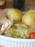 Puchero de gallina de pobre