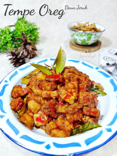 Foto resep Tempe Oreg daun jeruk