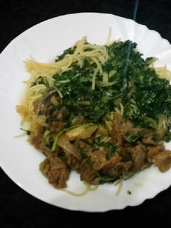 A picture of Wet-fried beef.