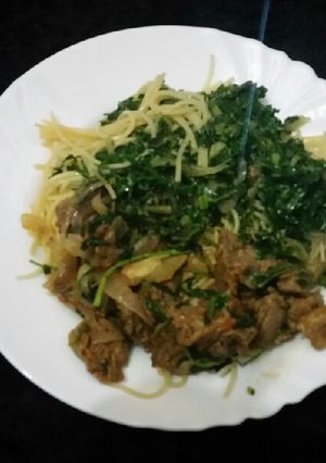 A picture of Wet-fried beef.