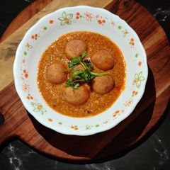 A picture of PANEER KOFTA (no onion no garlic).