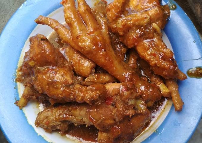 Bagaimana Membuat Ayam kecap pedas rumahan endess yang Menggugah Selera