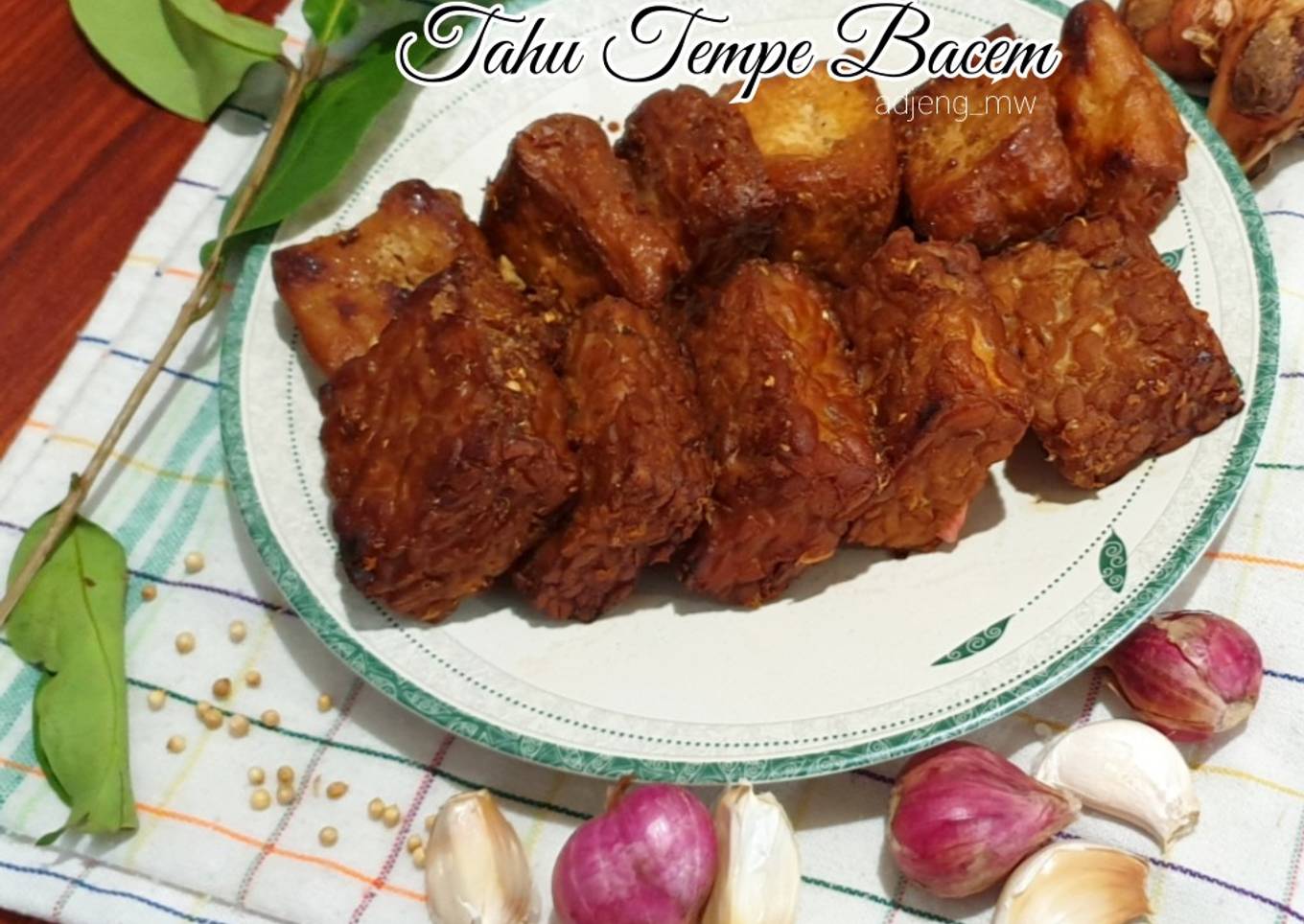 Tahu Tempe bacem
