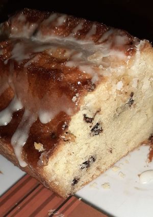 Una foto de Budín de vainilla y chips de chocolate