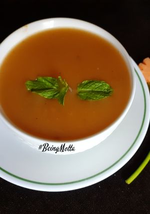 A picture of Nutritious Carrot Soup.