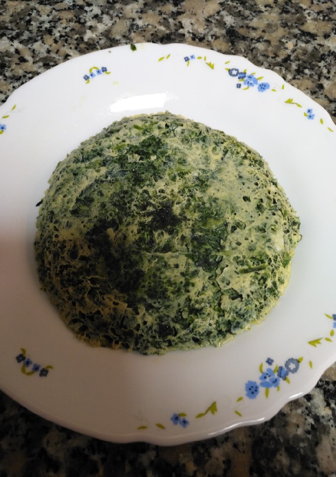 Una foto de Tortilla de espinacas