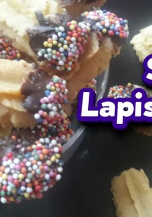 Foto resep Kue semprit lapis coklat