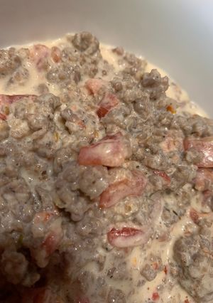A picture of Sausage Dip.