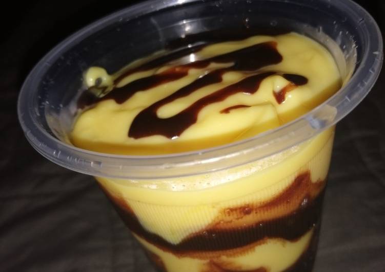 Custard dessert