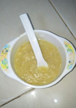 Foto resep MpAsi Mushed potatoes+Sup Gurame