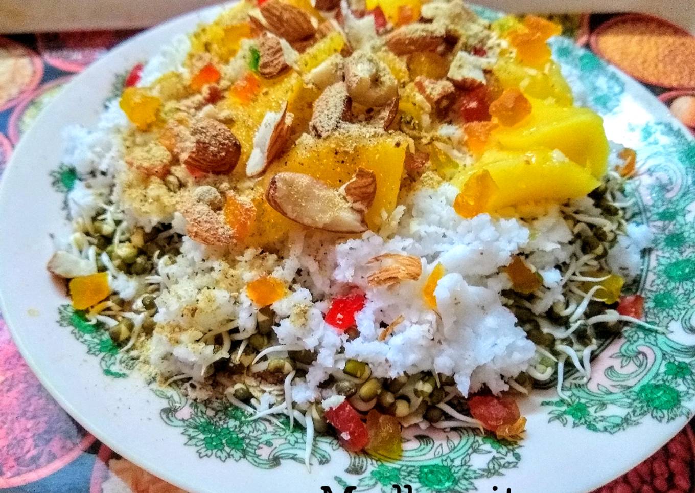 Healthy and quick Plate