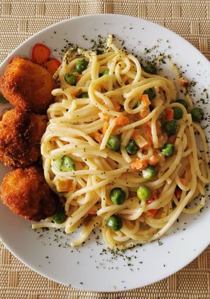 Una foto de Tallarines con Pimiento