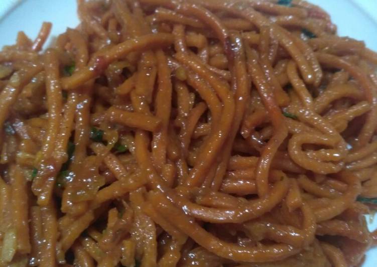 Bagaimana Membuat Mie gomak simple Menggugah Selera