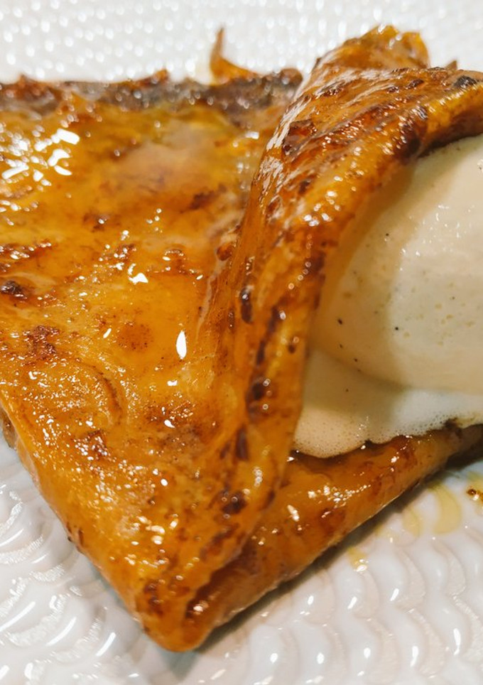 Una foto de Crepes suzette