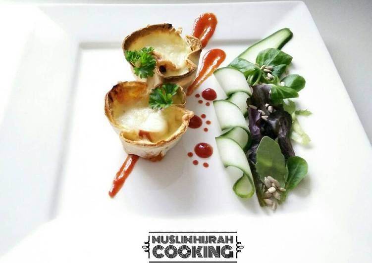 Langkah Mudah untuk Membuat Tortilla Cheese Cup, Menggugah Selera