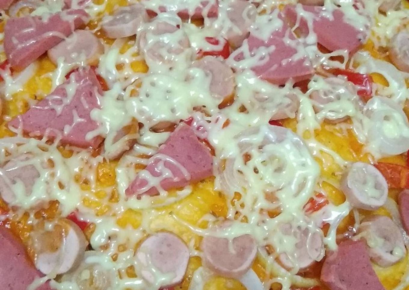 Pizza Teflon Homemade Enak Banget