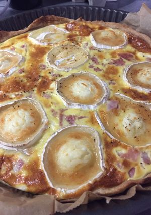 Une photo de Quiche jambon chèvre