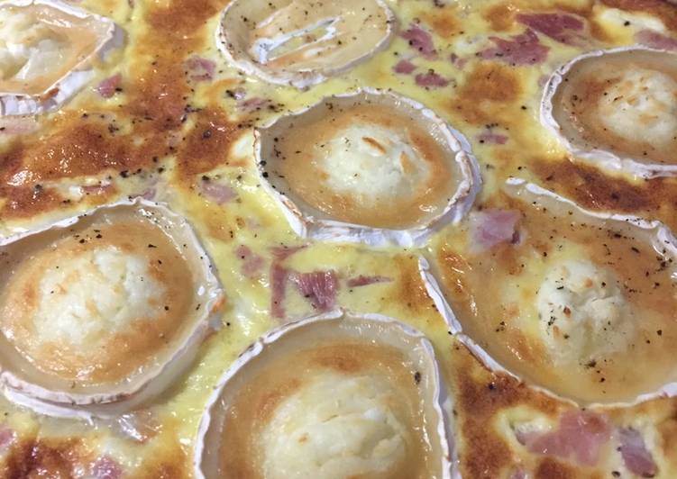 La Meilleur Recette De Quiche jambon chèvre