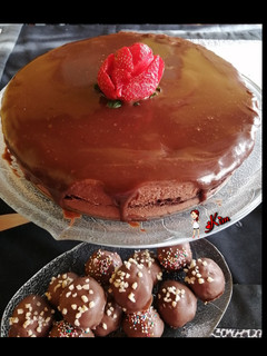 A picture of Chocolate Mousse Cake.