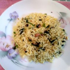 A picture of Methi Rice.