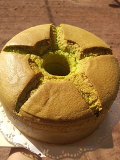 Foto resep Bolu chiffon pandan