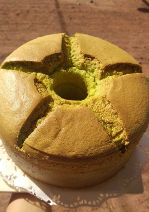 Foto resep Bolu chiffon pandan