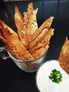 A picture of Whole Wheat Lavash Bread.