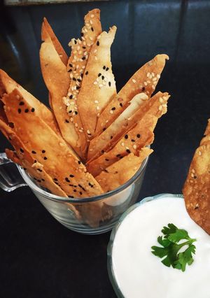 A picture of Whole Wheat Lavash Bread.