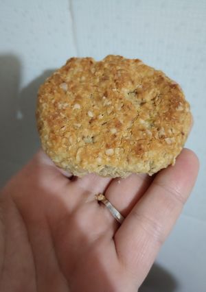 Una foto de Galletitas de avena y banana (sin azúcar)